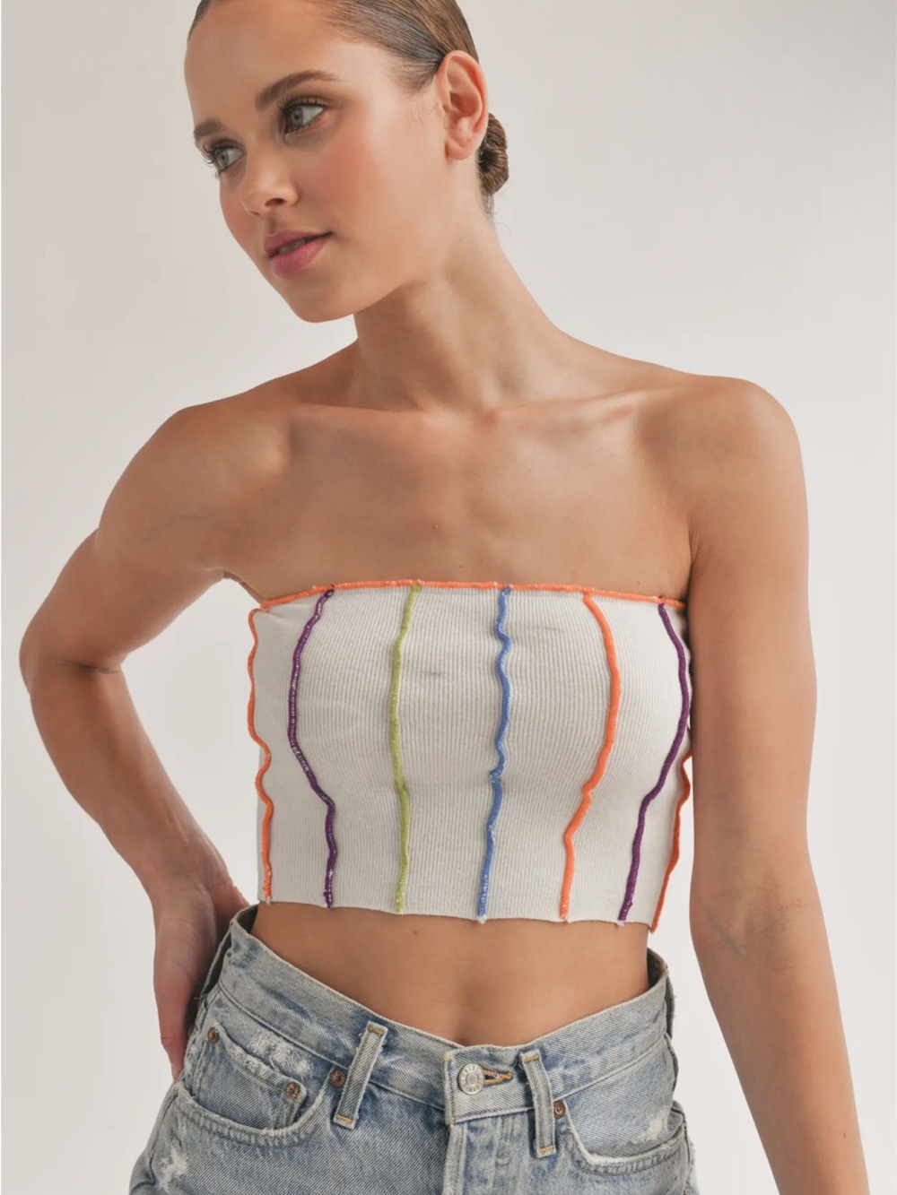 🆕🤍MULTI COLOR TUBE TOP